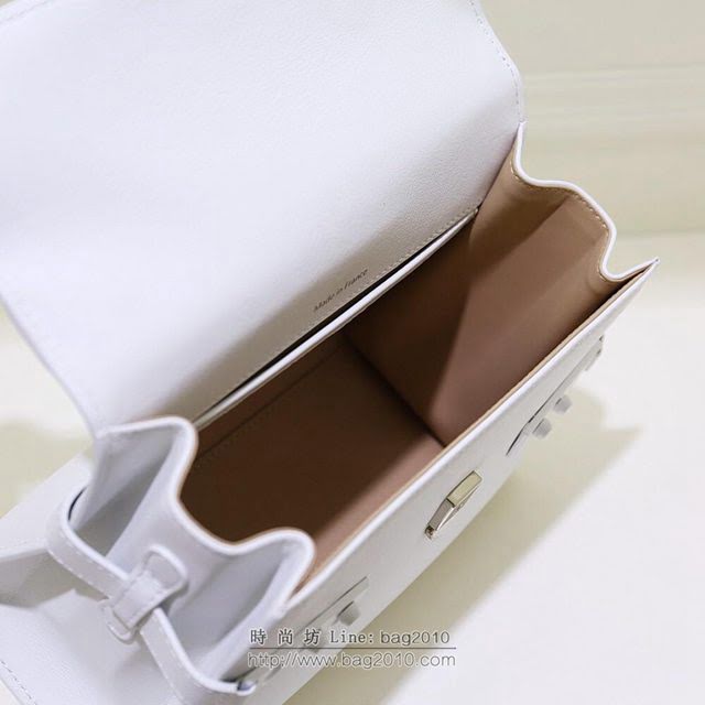DELVAUX女包 Delvaux tmepete Mini白 進口細膩牛皮 德爾沃女手提包 手拎包 TP0020白色  fcs1430